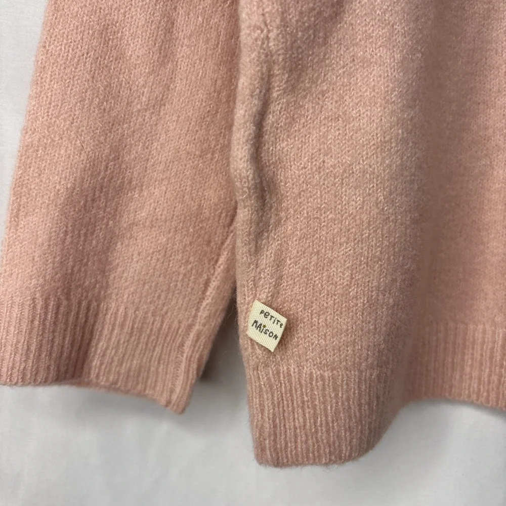 Petite Maison Baby 24 M Pink Ruffle Button‎ Cardigan Sweater Floral Embroidery